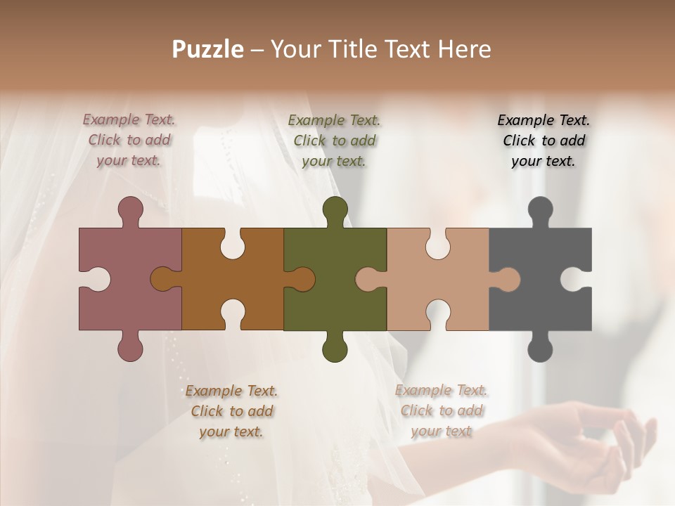 Happiness Tulle Beautiful PowerPoint Template