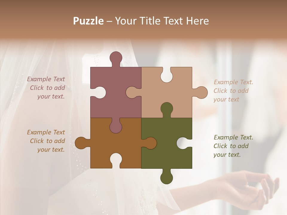 Happiness Tulle Beautiful PowerPoint Template