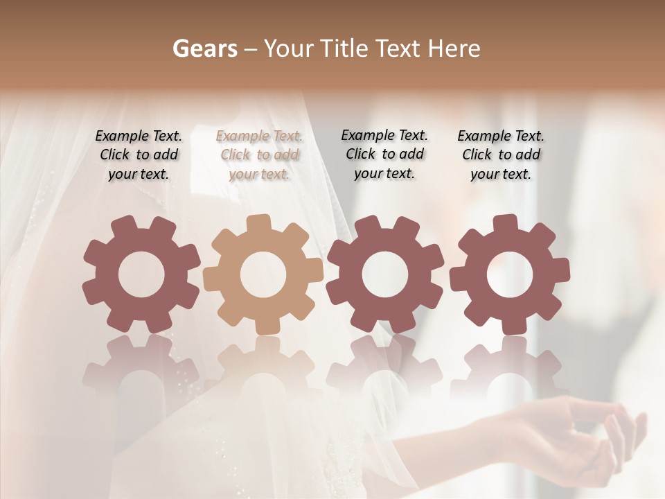 Happiness Tulle Beautiful PowerPoint Template