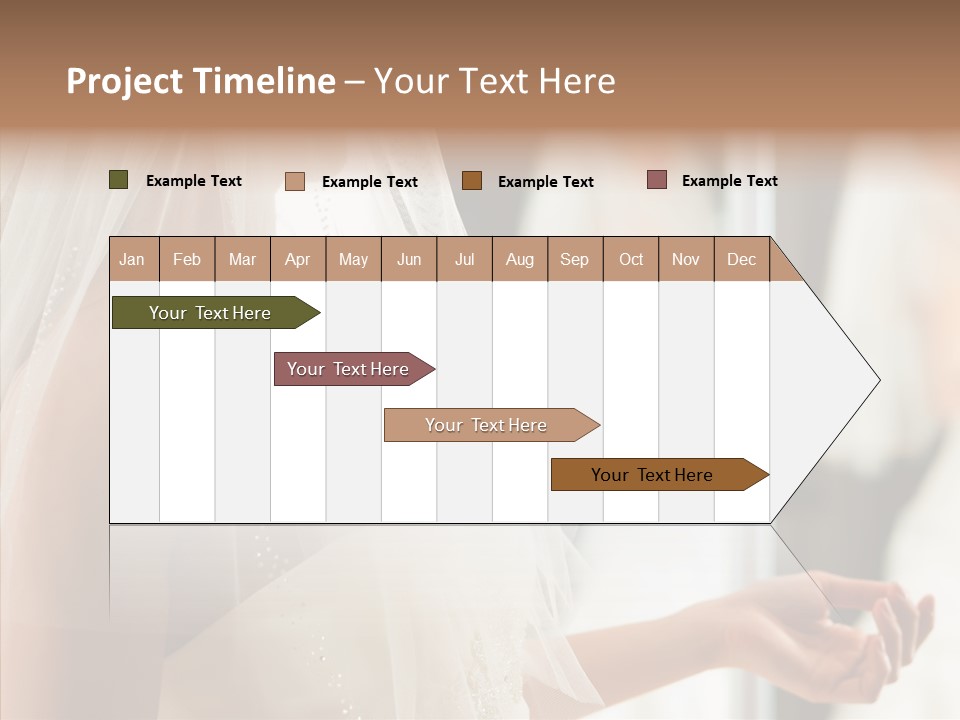 Happiness Tulle Beautiful PowerPoint Template