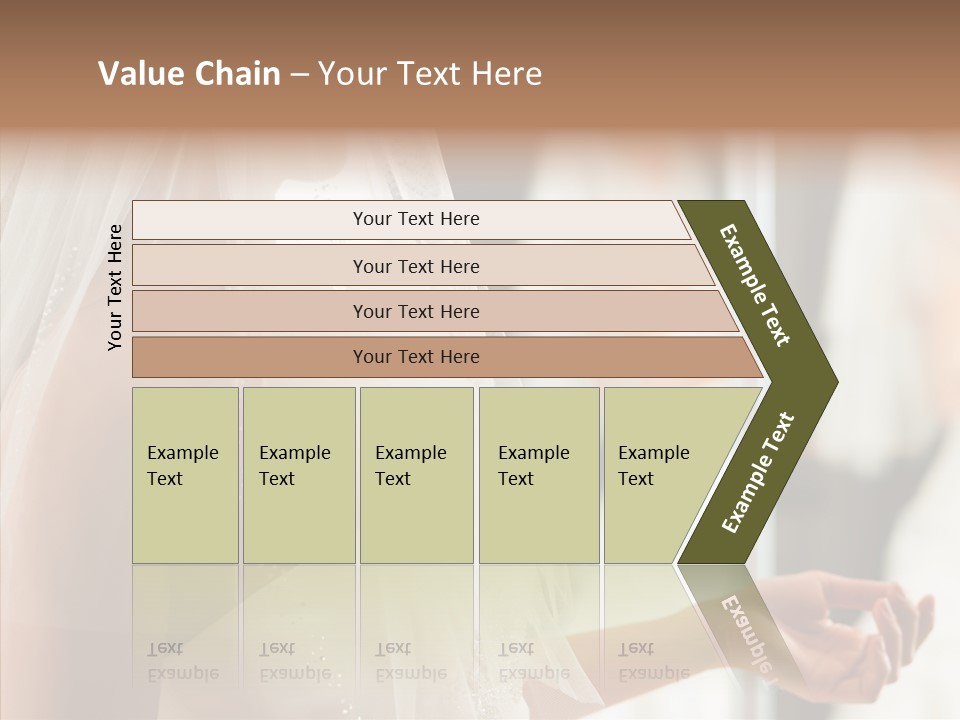 Happiness Tulle Beautiful PowerPoint Template