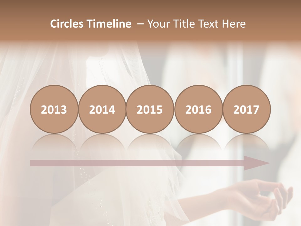 Happiness Tulle Beautiful PowerPoint Template