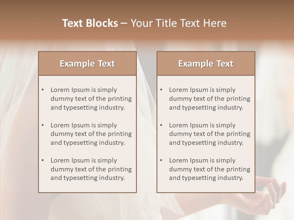 Happiness Tulle Beautiful PowerPoint Template