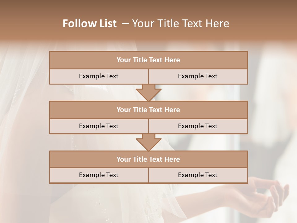 Happiness Tulle Beautiful PowerPoint Template