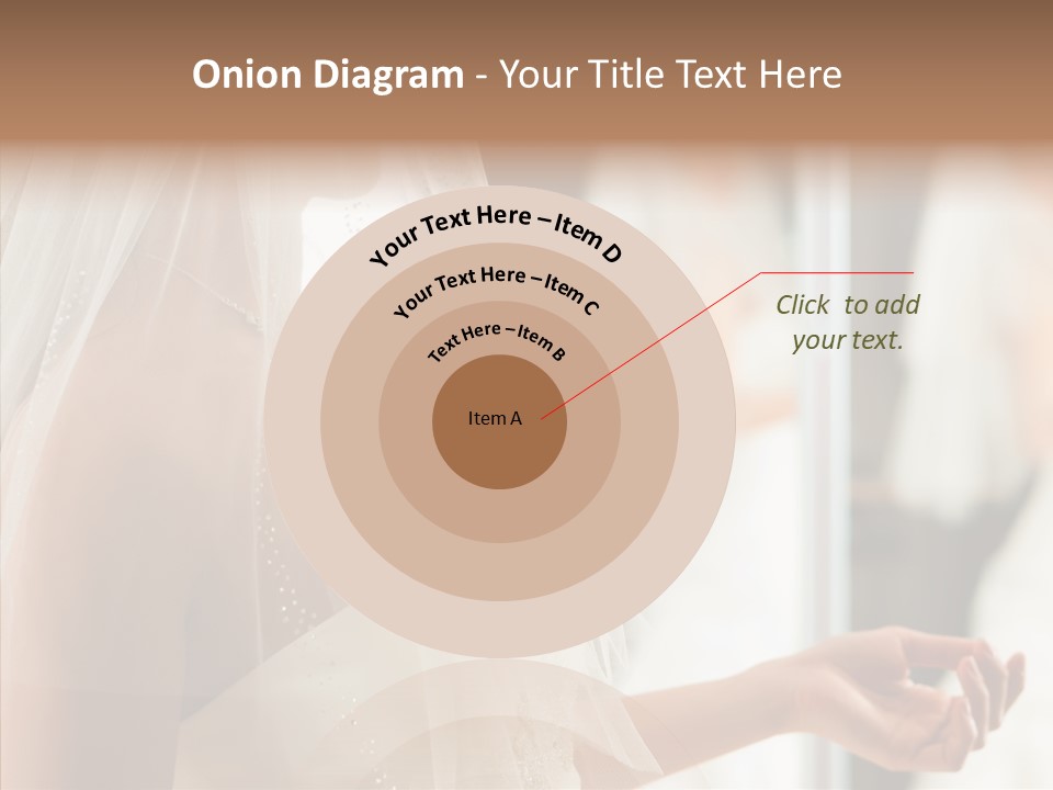 Happiness Tulle Beautiful PowerPoint Template