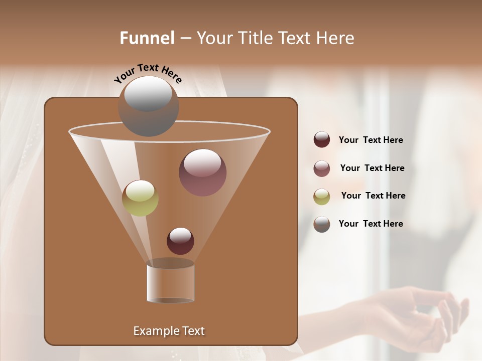 Happiness Tulle Beautiful PowerPoint Template