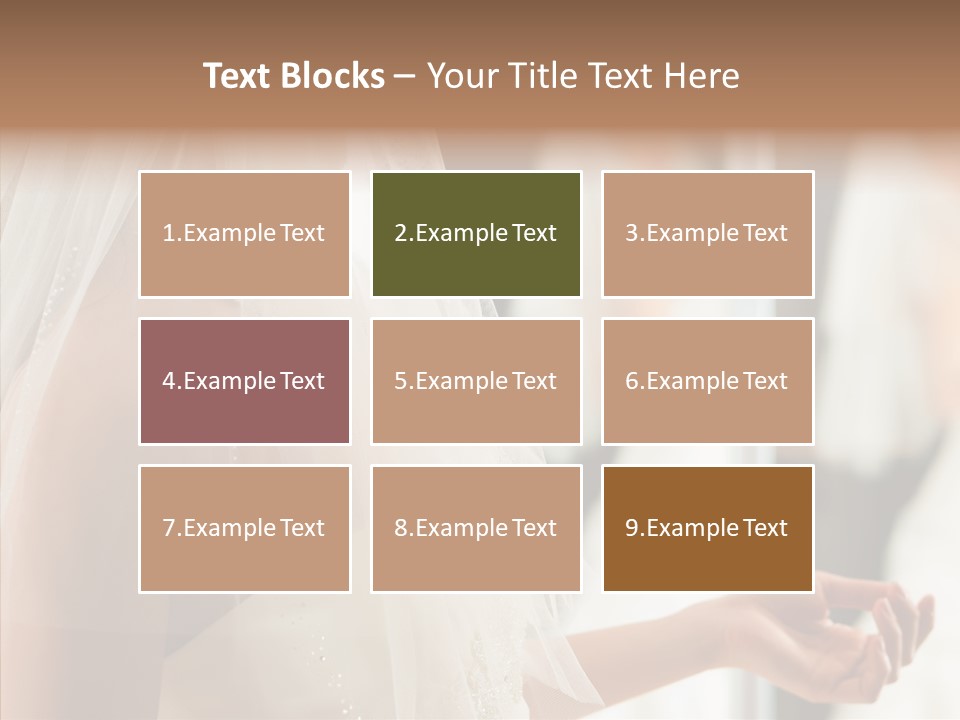 Happiness Tulle Beautiful PowerPoint Template