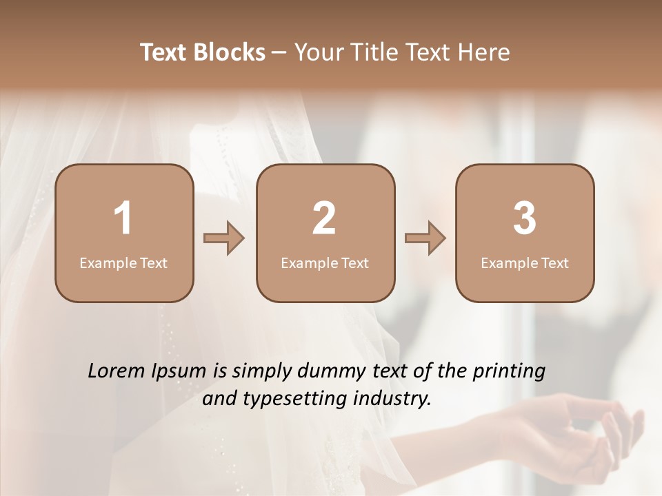 Happiness Tulle Beautiful PowerPoint Template