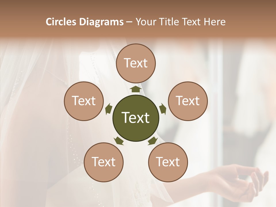 Happiness Tulle Beautiful PowerPoint Template