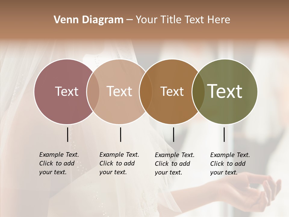 Happiness Tulle Beautiful PowerPoint Template