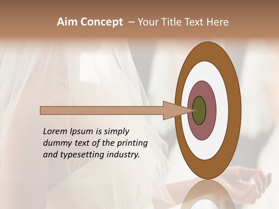 Happiness Tulle Beautiful PowerPoint Template