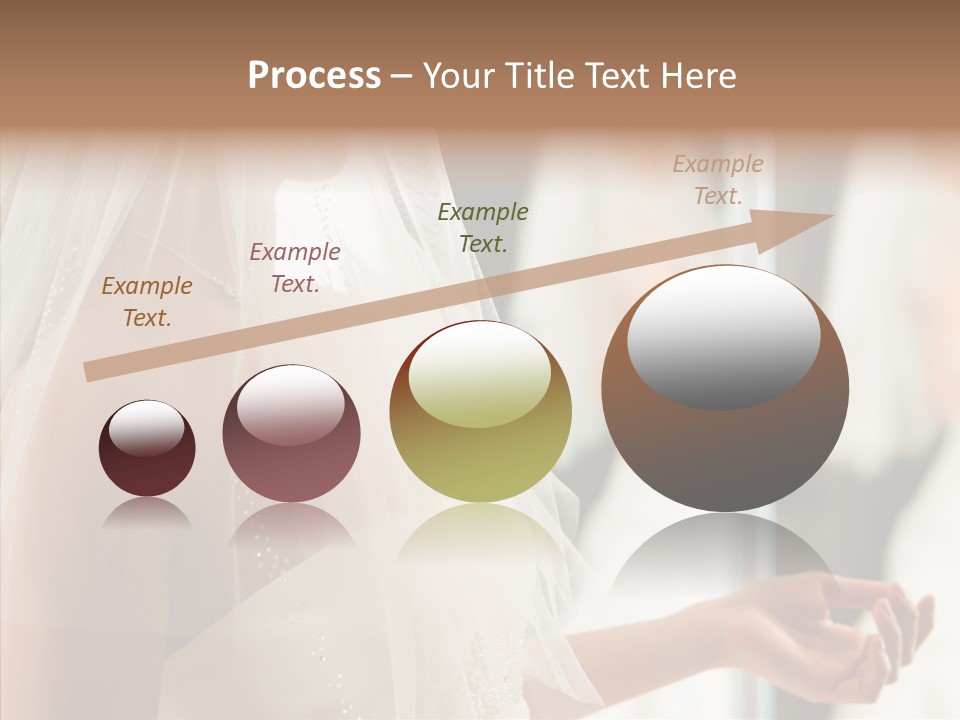 Happiness Tulle Beautiful PowerPoint Template