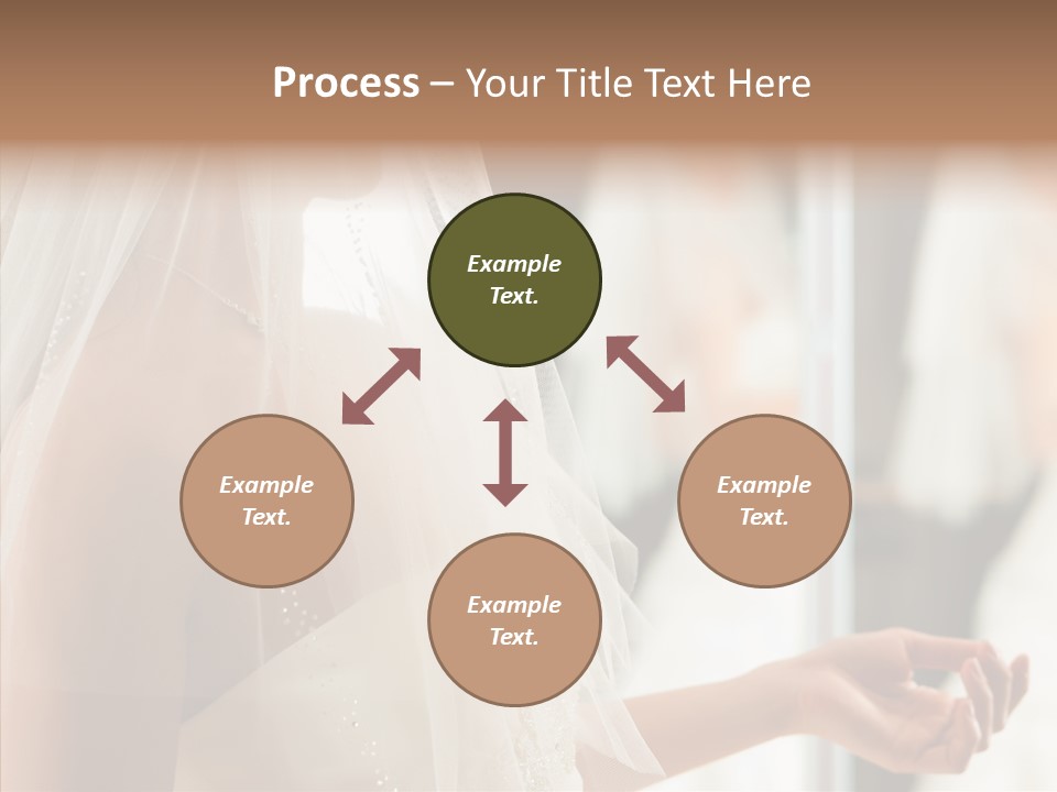 Happiness Tulle Beautiful PowerPoint Template