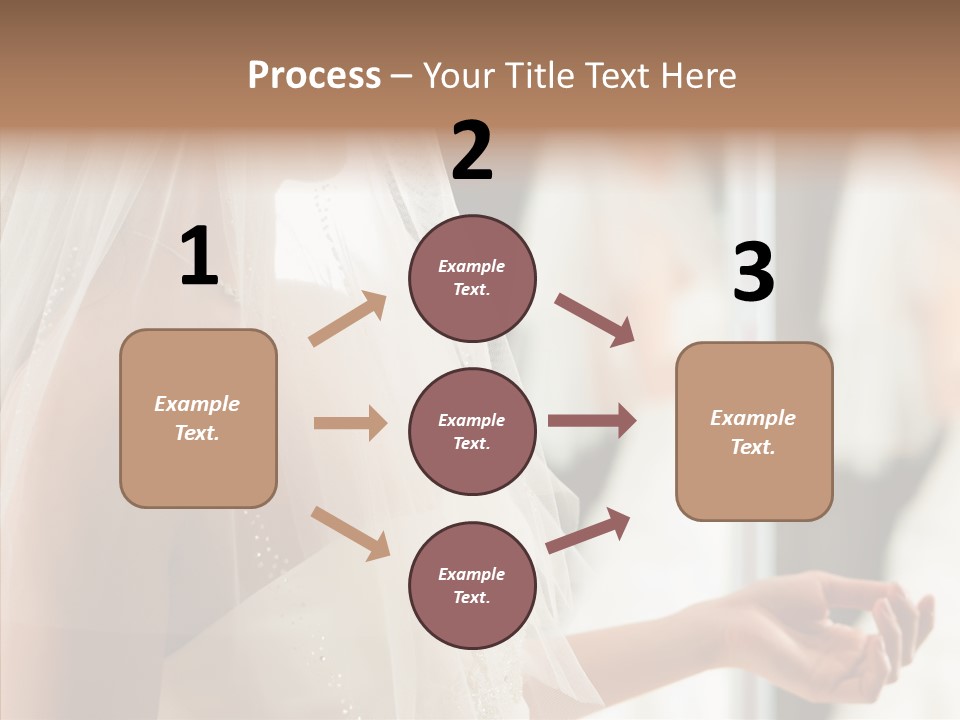 Happiness Tulle Beautiful PowerPoint Template