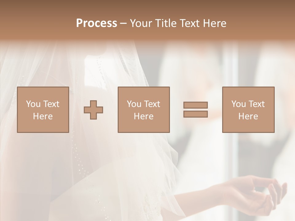 Happiness Tulle Beautiful PowerPoint Template