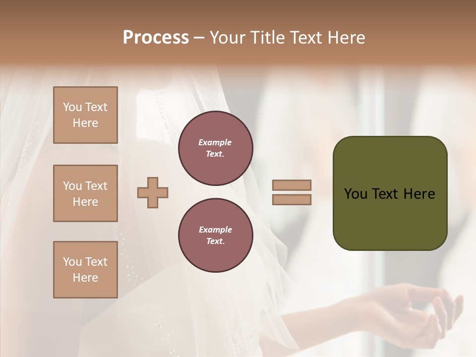Happiness Tulle Beautiful PowerPoint Template