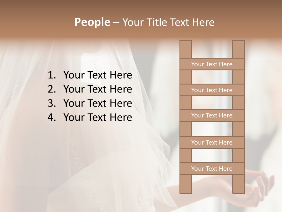 Happiness Tulle Beautiful PowerPoint Template