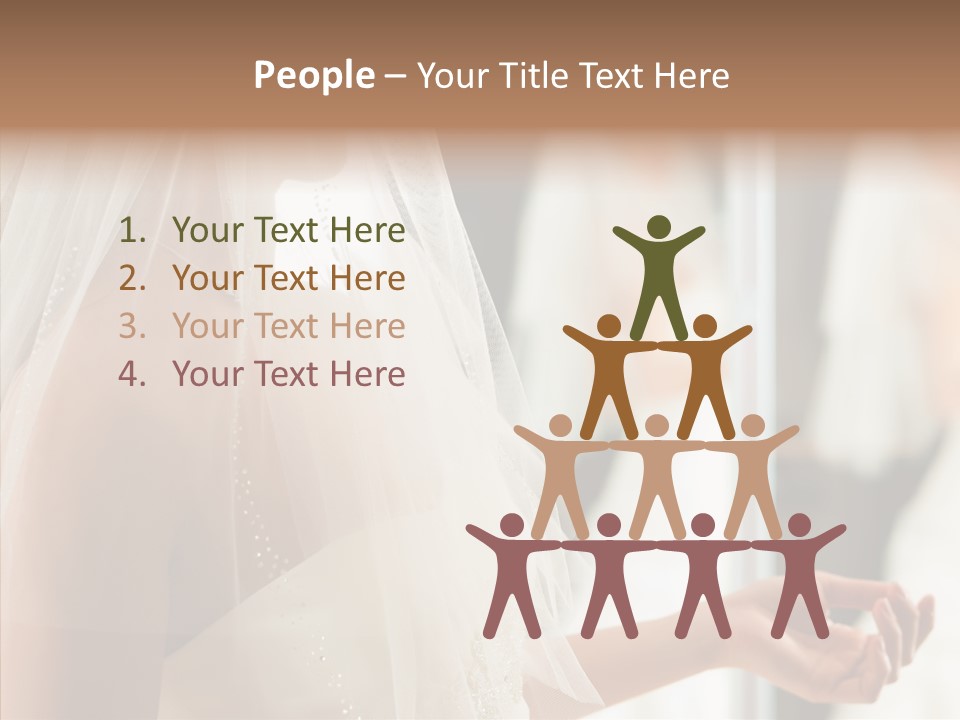 Happiness Tulle Beautiful PowerPoint Template