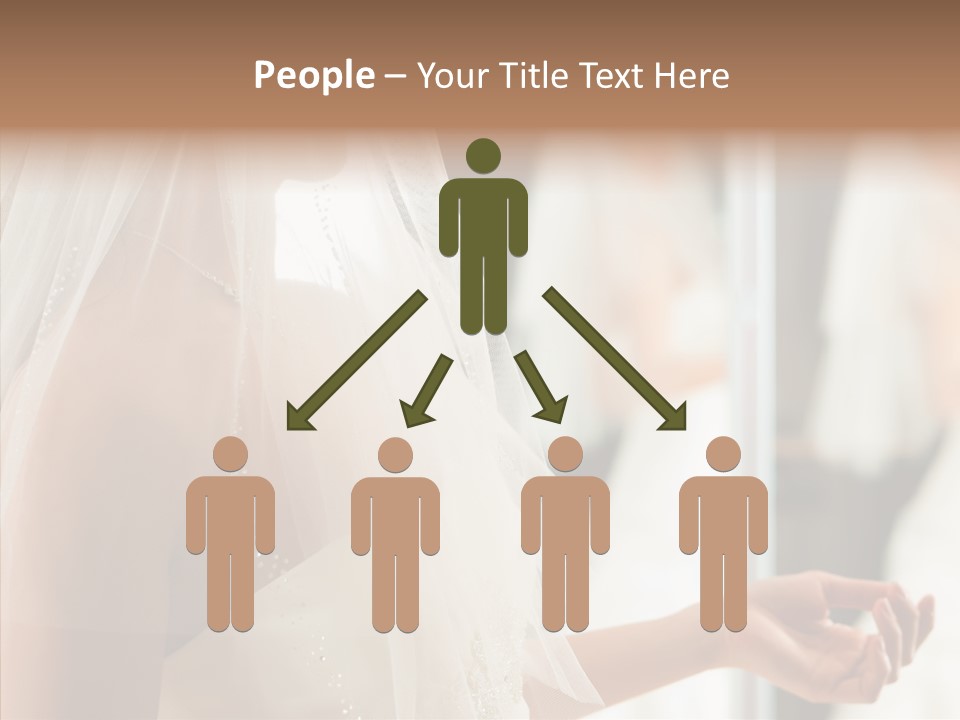 Happiness Tulle Beautiful PowerPoint Template