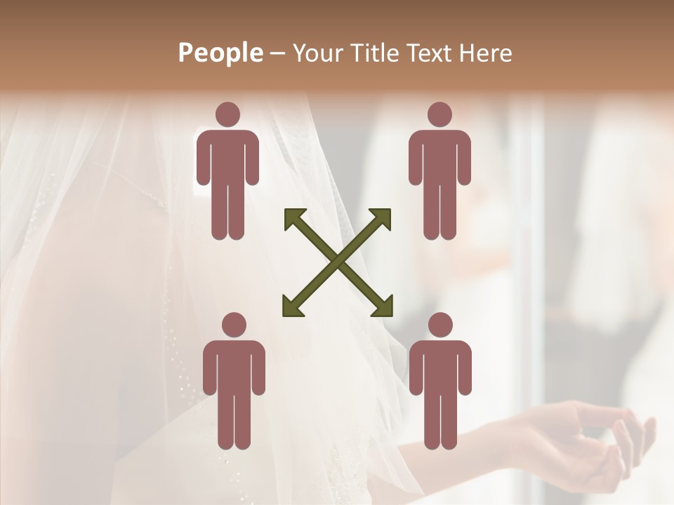 Happiness Tulle Beautiful PowerPoint Template