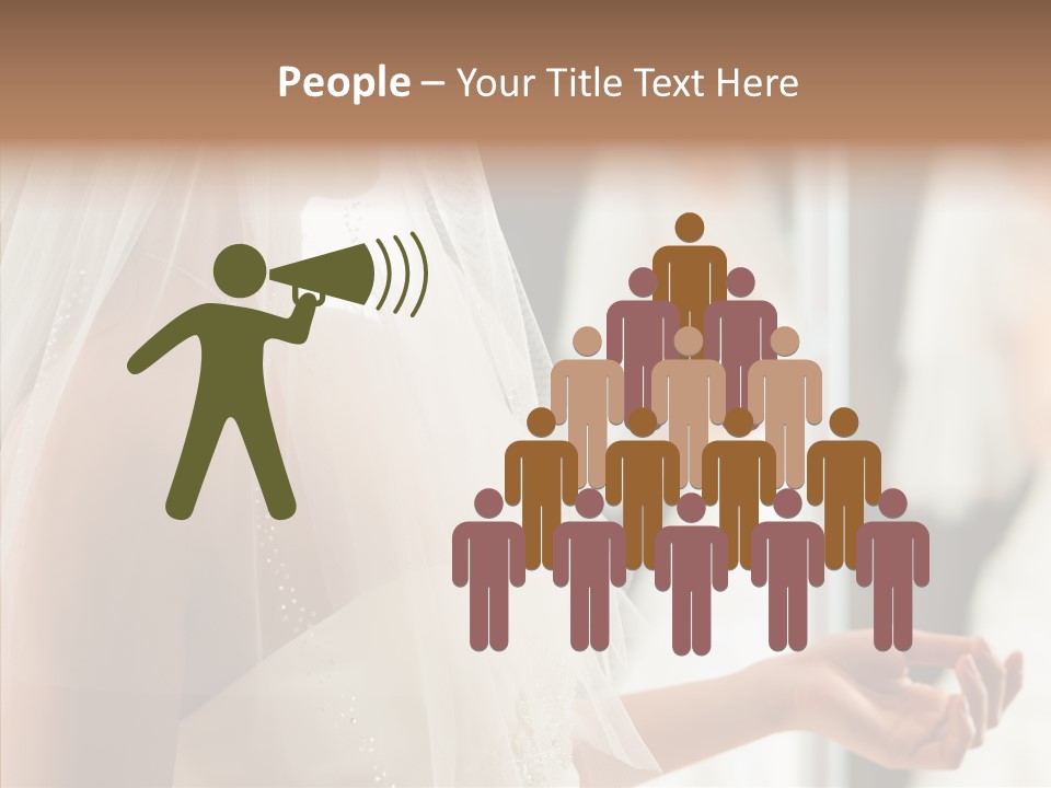 Happiness Tulle Beautiful PowerPoint Template