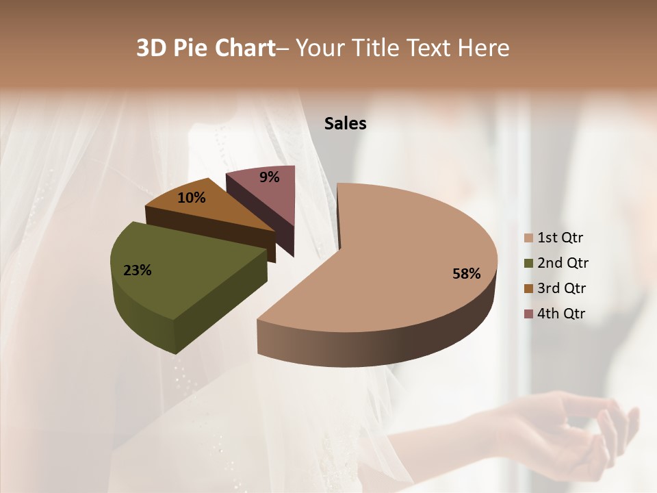 Happiness Tulle Beautiful PowerPoint Template