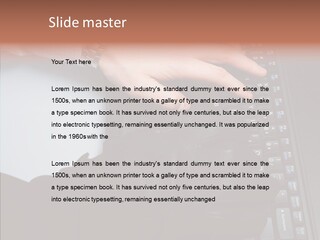 Work Business Notebook PowerPoint Template