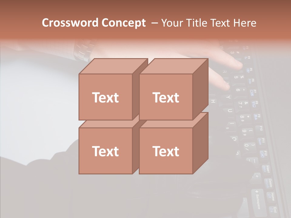 Work Business Notebook PowerPoint Template