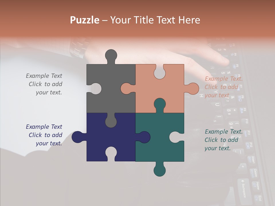 Work Business Notebook PowerPoint Template