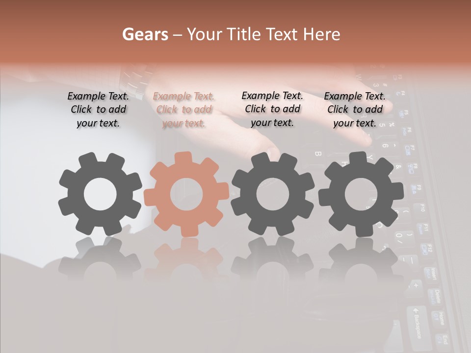 Work Business Notebook PowerPoint Template