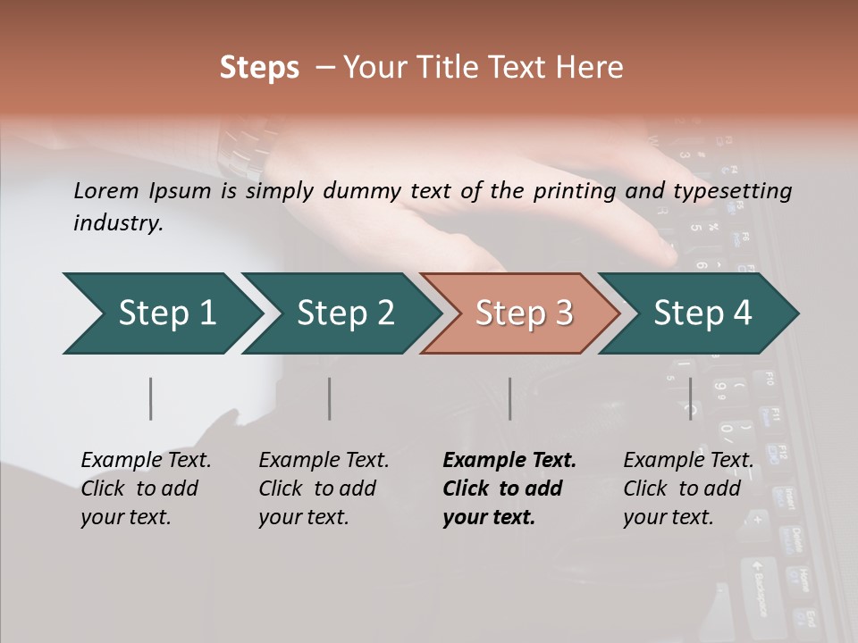 Work Business Notebook PowerPoint Template