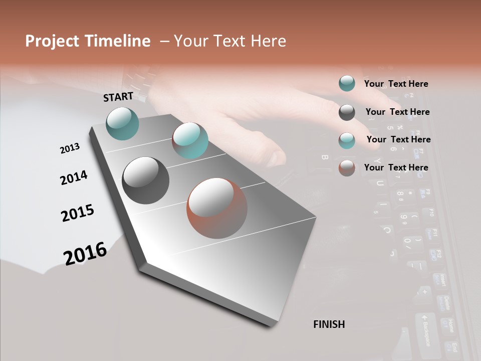 Work Business Notebook PowerPoint Template