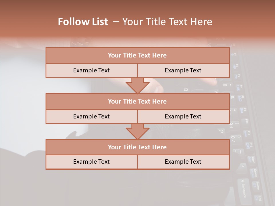 Work Business Notebook PowerPoint Template