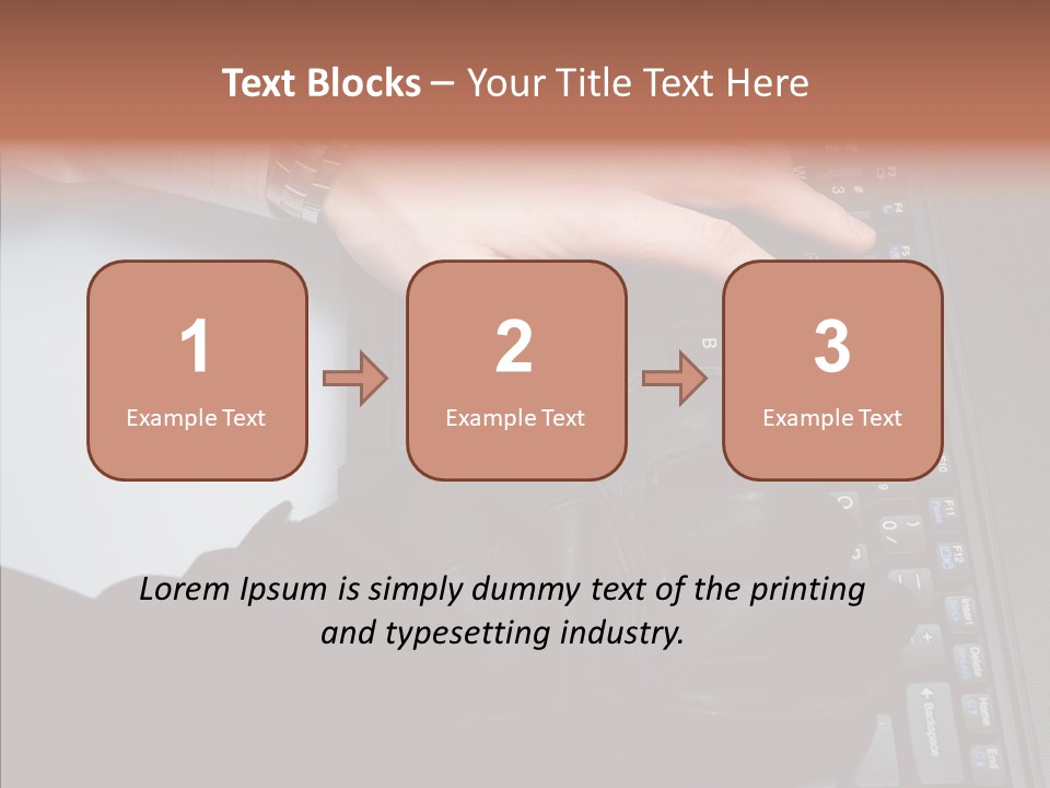 Work Business Notebook PowerPoint Template