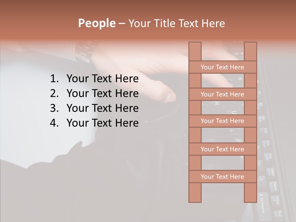 Work Business Notebook PowerPoint Template