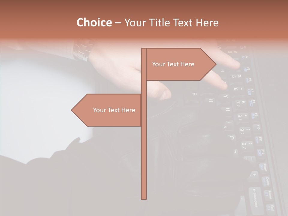 Work Business Notebook PowerPoint Template