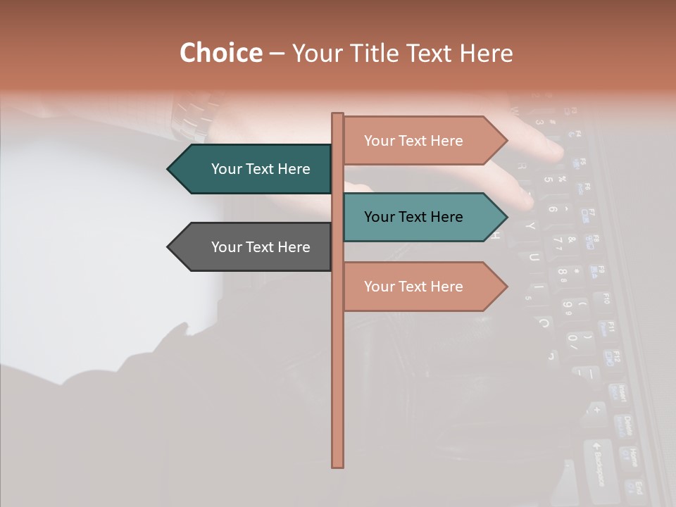 Work Business Notebook PowerPoint Template