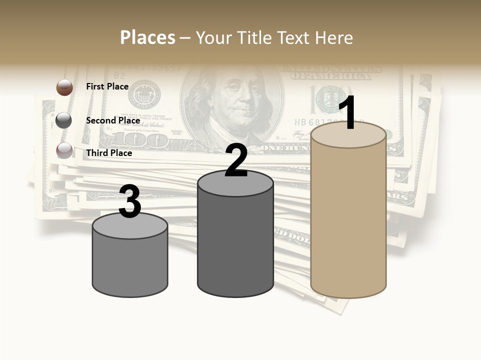 Cash Wealth American PowerPoint Template