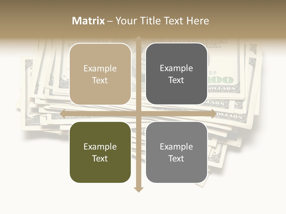 Cash Wealth American PowerPoint Template