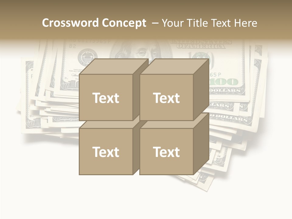 Cash Wealth American PowerPoint Template