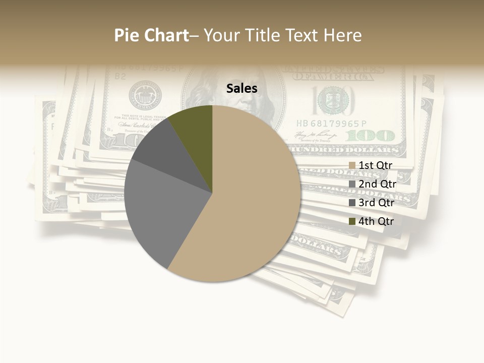 Cash Wealth American PowerPoint Template