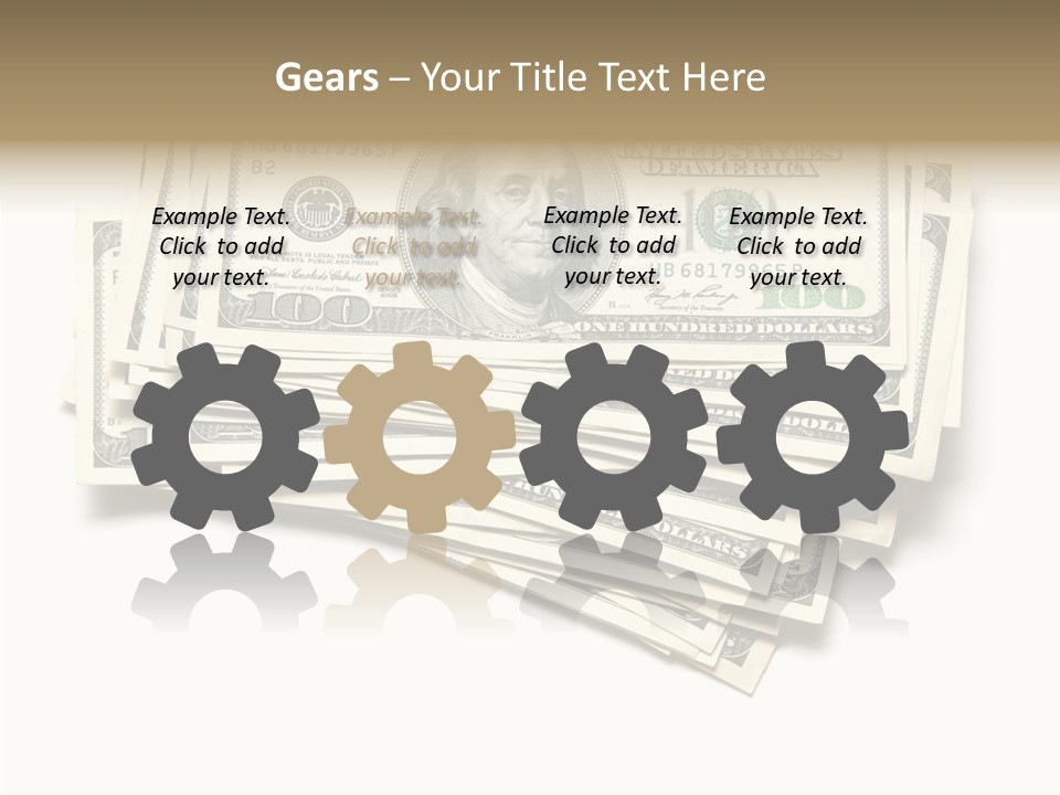 Cash Wealth American PowerPoint Template