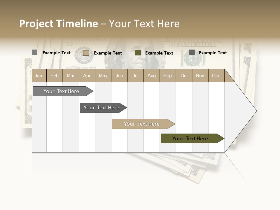 Cash Wealth American PowerPoint Template