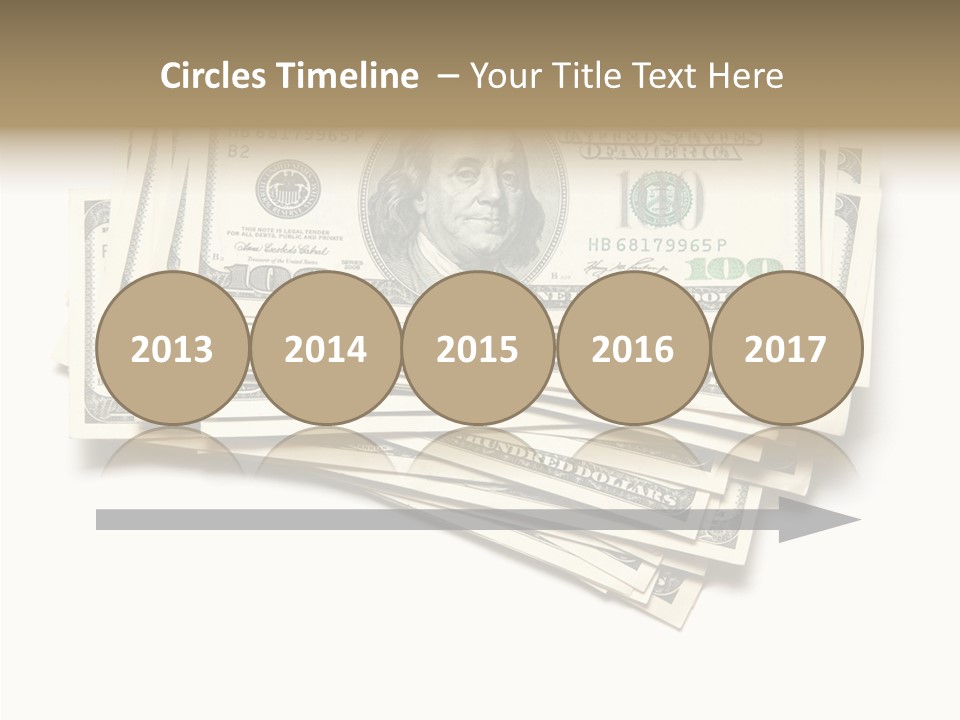 Cash Wealth American PowerPoint Template