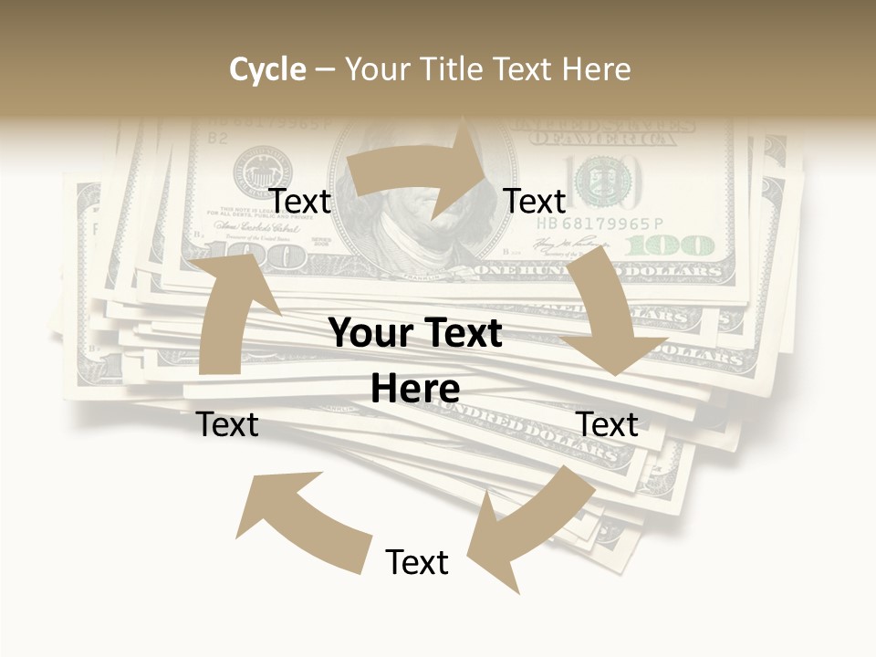 Cash Wealth American PowerPoint Template