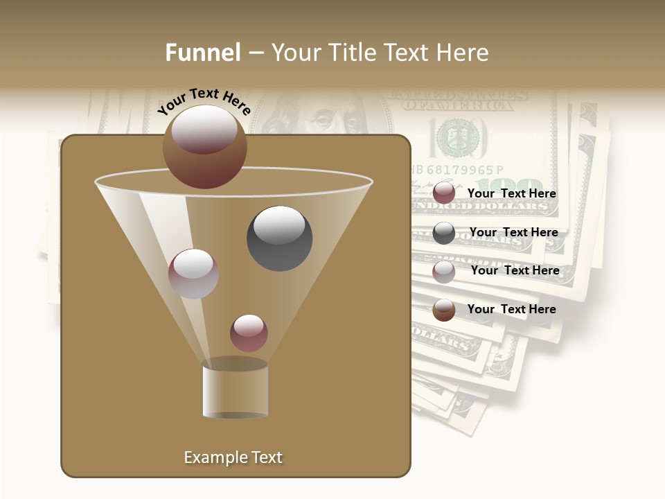 Cash Wealth American PowerPoint Template