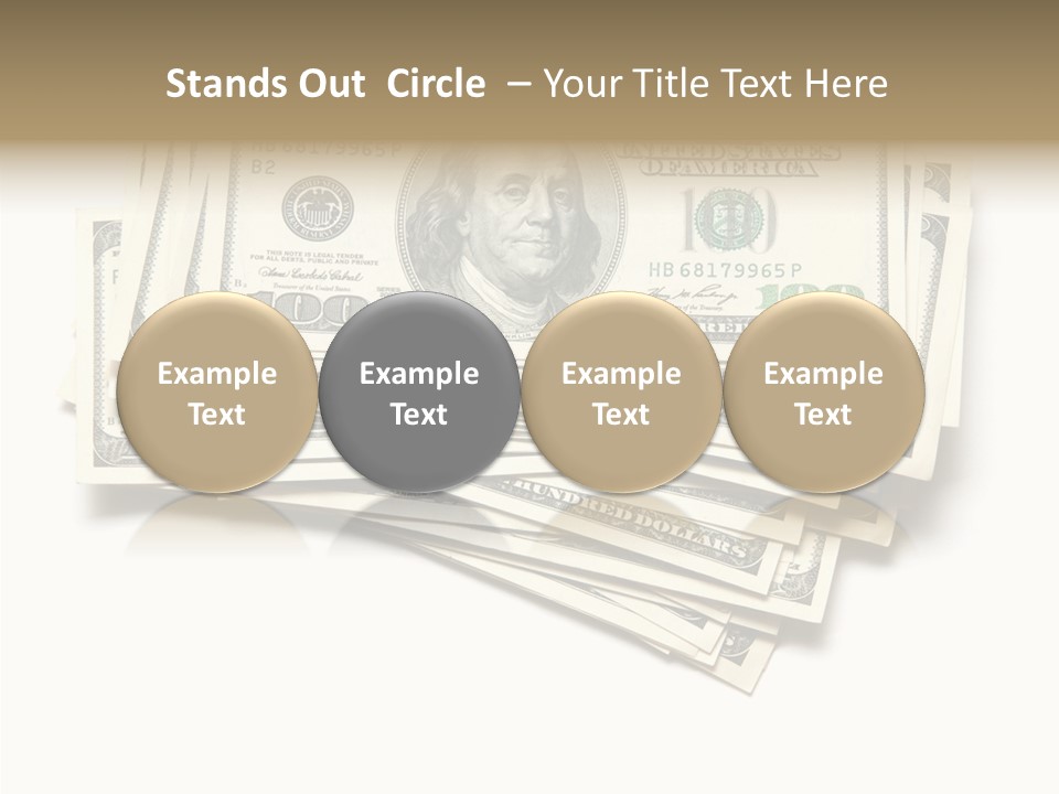 Cash Wealth American PowerPoint Template
