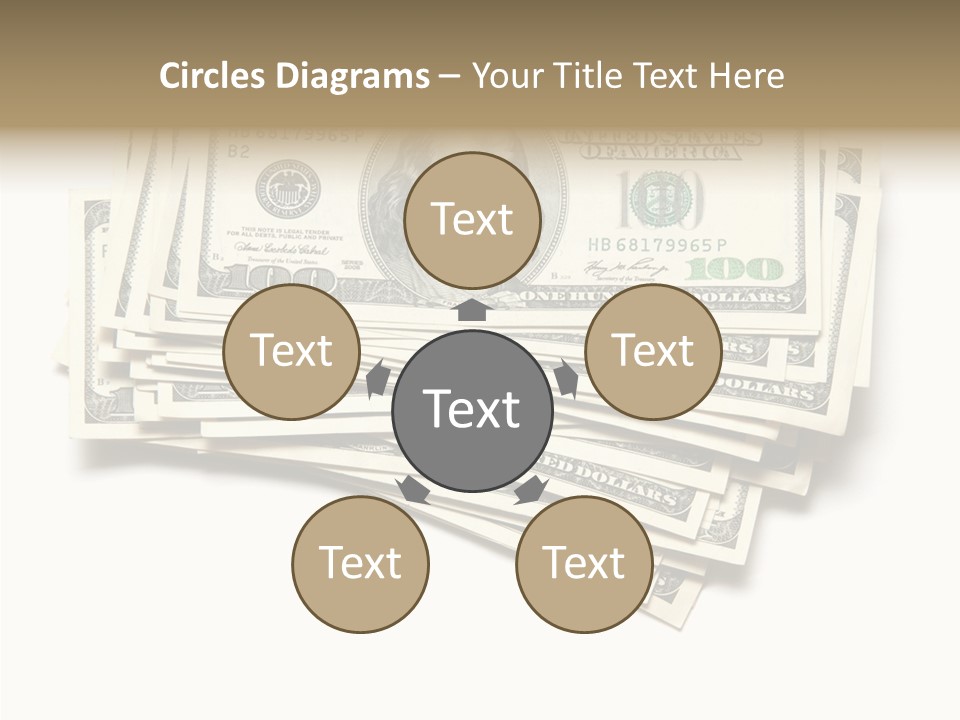 Cash Wealth American PowerPoint Template