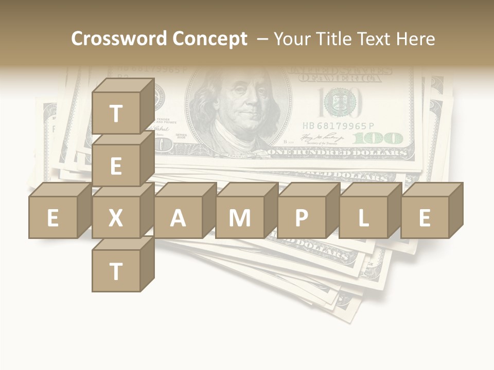 Cash Wealth American PowerPoint Template