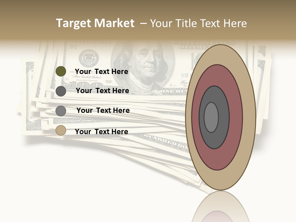 Cash Wealth American PowerPoint Template